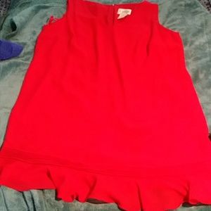 Red dress size 24wp